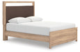 Kinlanni - Upholstered Platform Bed - Simple Home Plus