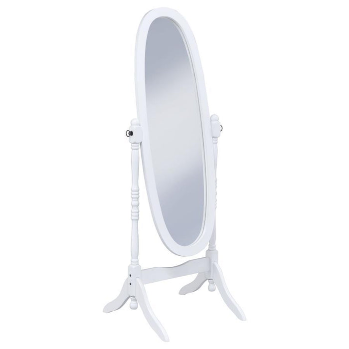Foyet - Wood Adjustable Length Cheval Mirror - Simple Home Plus