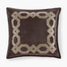 Clermont - European Pillow Sham - Brown - Simple Home Plus