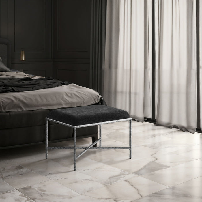 Valley - Bench With Silver Frame - Simple Home Plus