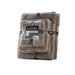 Luce - 6 Piece Towel Set - Taupe - Simple Home Plus
