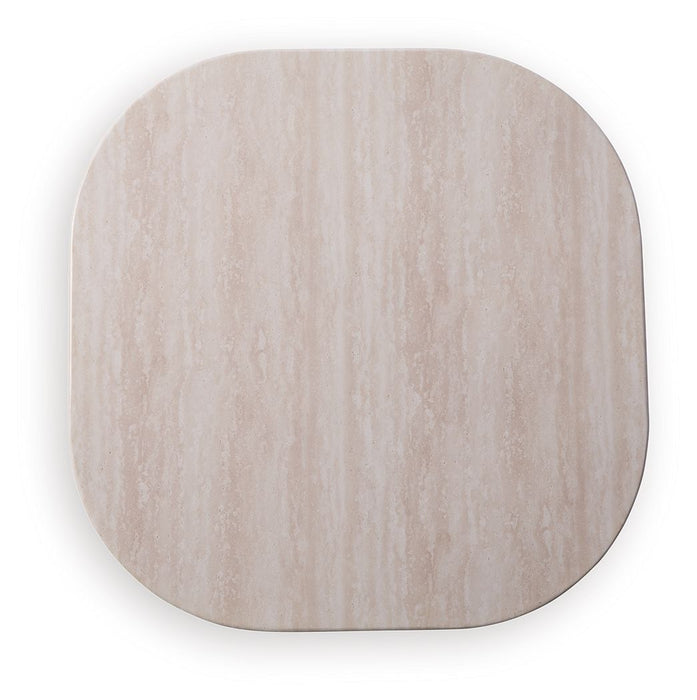 Dolan Creek - Square End Table - Beige / Brown - Simple Home Plus