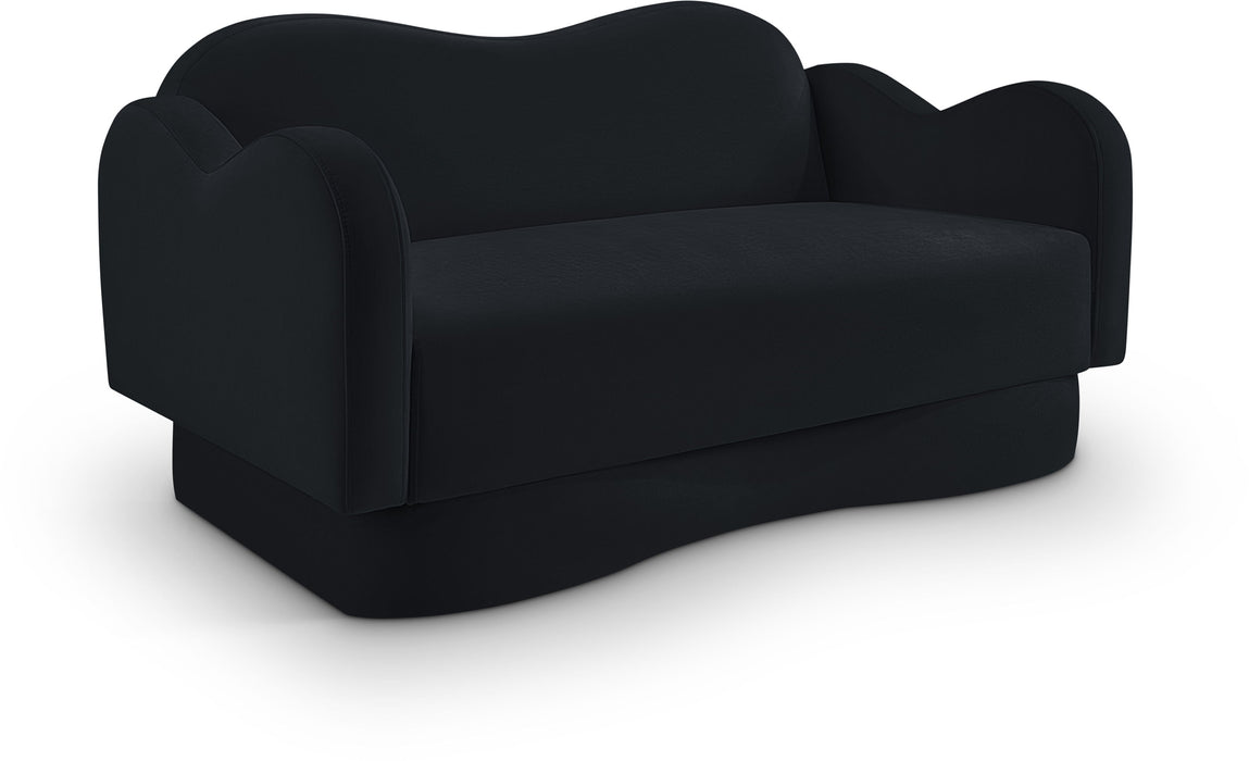 Bloom - Velvet Loveseat - Simple Home Plus