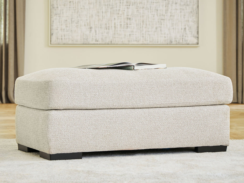 Conlee-Pike - Ottoman - Linen - Simple Home Plus