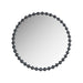 Marlowe - 36" Round Wall Decor Mirror - Black - Simple Home Plus
