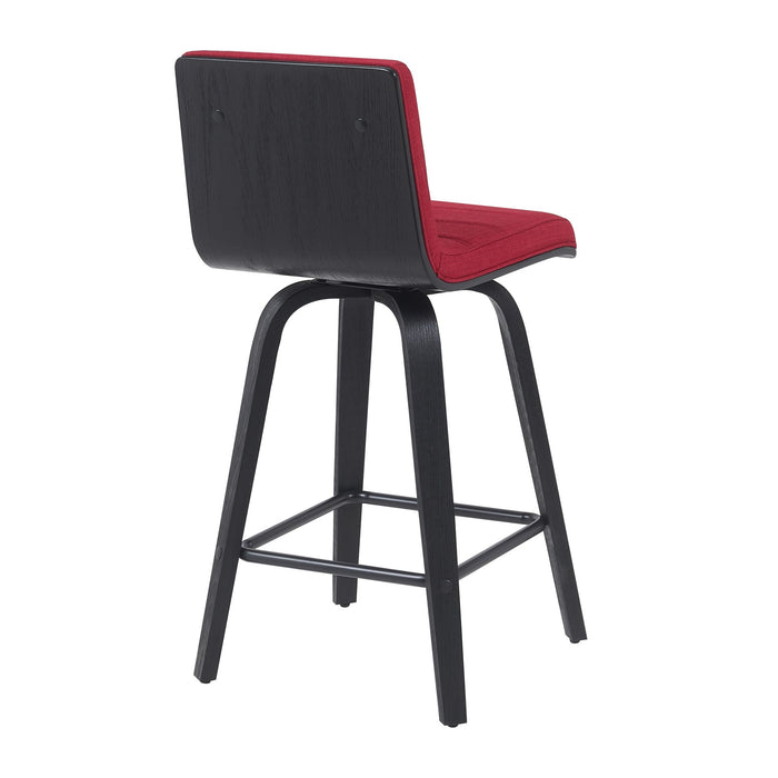 Vienna - Swivel Bar Stool - Black Base - Simple Home Plus