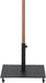 Amalfi - Aluminum Patio Umbrella - Black Base / Light Brown Pole - Simple Home Plus