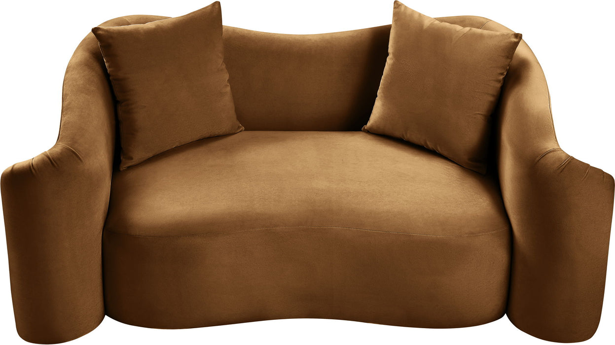 Destin - Loveseat - Saddle - Simple Home Plus