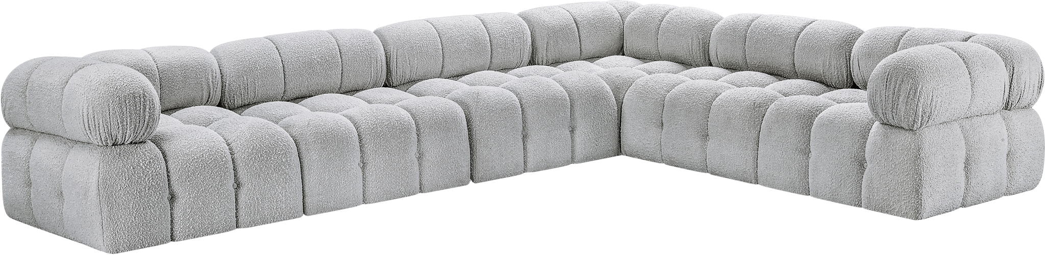 Ames - 6 Piece Modular Corner Sectional - Simple Home Plus