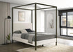 Monroe - Upholstered Canopy Bed - Simple Home Plus