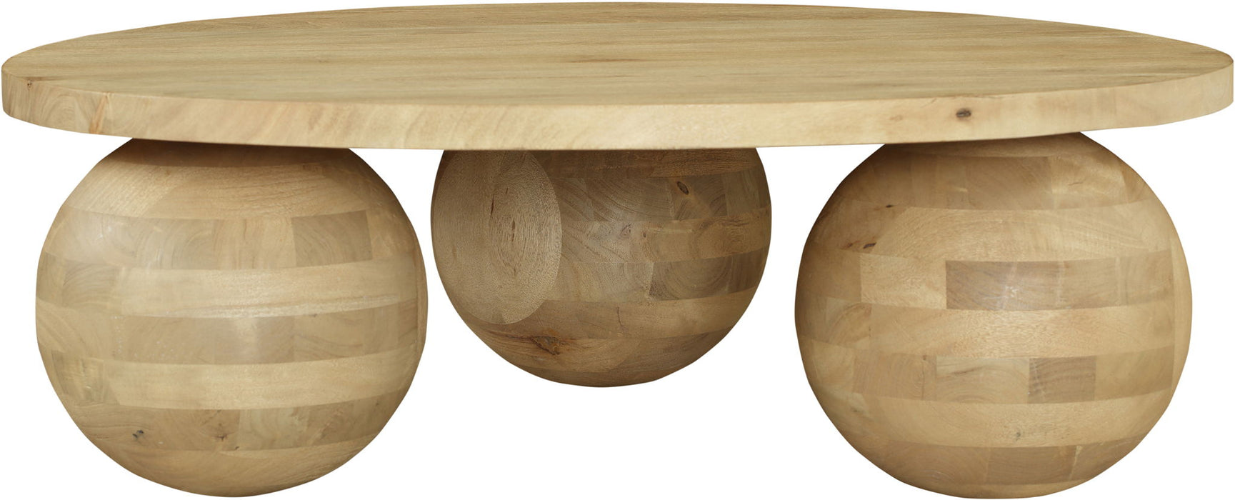 Spherical - Wood Coffee Table - Simple Home Plus