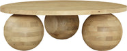 Spherical - Wood Coffee Table - Simple Home Plus