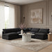 Indulge - Linen 5 Piece Modular Corner Armless Sectional - Simple Home Plus