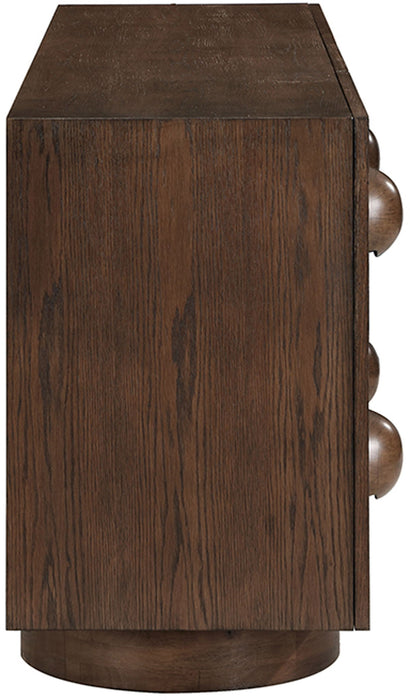 Bubble - Rubberwood with Oak Veneer Sideboard / Buffet - Simple Home Plus
