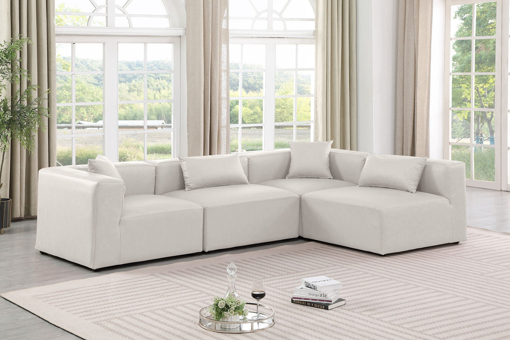 Cube - 4 Piece Modular Corner Sectional - Simple Home Plus