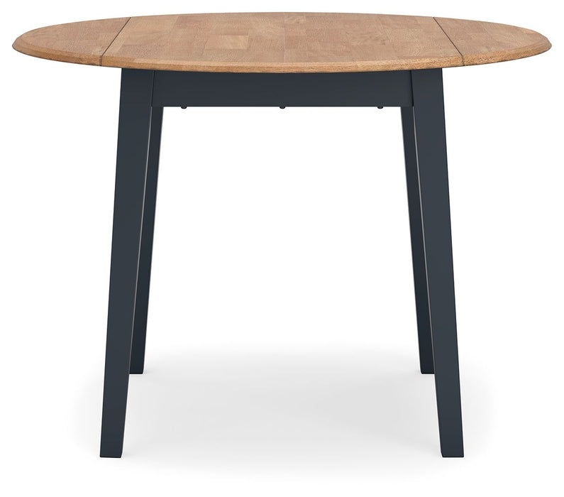 Gesthaven - Round Dining Room Drop Leaf Table Set - Simple Home Plus