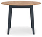 Gesthaven - Round Dining Room Drop Leaf Table Set - Simple Home Plus
