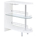Adolfo - Rectangular 2-Tier Home Bar Table - Simple Home Plus