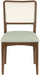 Atrium - Upholstered Seat Dining Chair With Brushed Brown Base (Set of 2) - Simple Home Plus