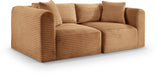 Shaggy - Fabric 2 Seat Modular Sofa - Simple Home Plus