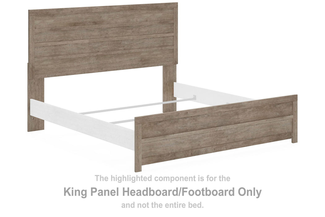 Culverbach - King Panel Headboard/Footboard - Gray - Simple Home Plus