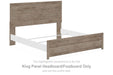 Culverbach - King Panel Headboard/Footboard - Gray - Simple Home Plus