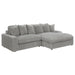 Blaine - Upholstered Reversible Chaise Sectional Sofa - Simple Home Plus