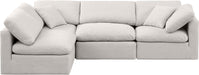 Indulge - Linen 4 Piece Modular Sectional - Simple Home Plus