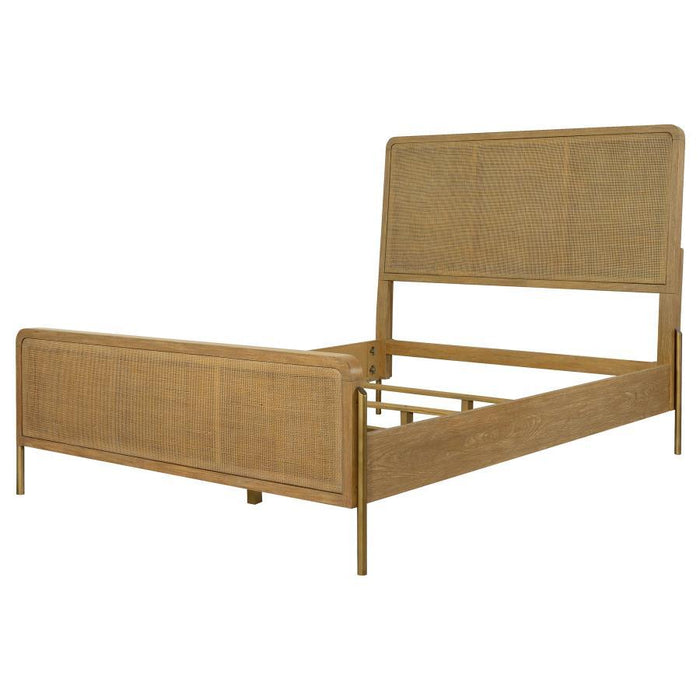 Arini - Rattan Panel Bed - Simple Home Plus