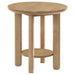 Ottowa - Round Wood Coffee Table Set - Simple Home Plus