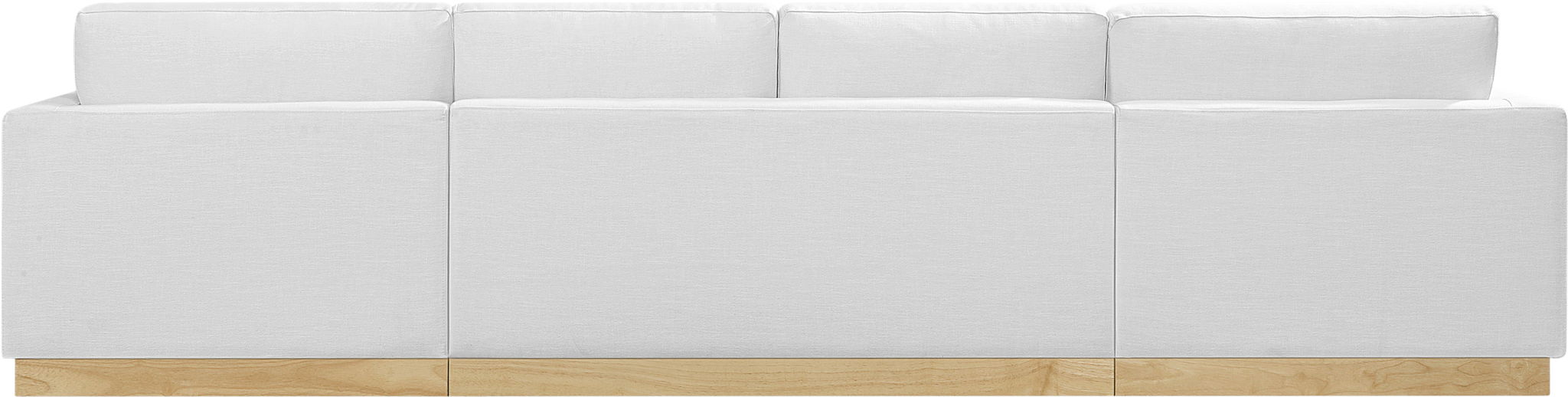 Johanna - 3 Piece Sectional - Natural Base - Simple Home Plus