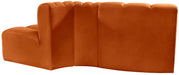 Arc - Velvet 3 Piece Modular Sofa - Simple Home Plus