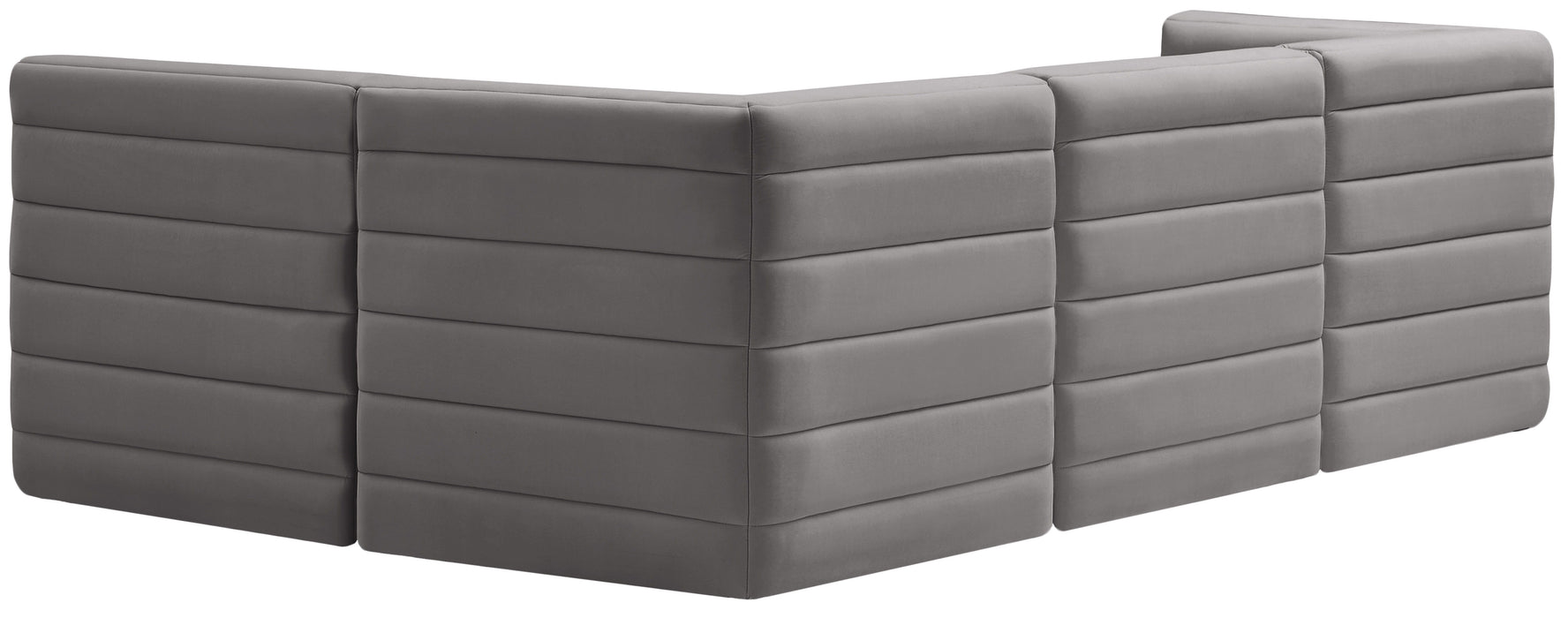 Quincy - 4 Piece Modular Sectional - Simple Home Plus