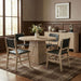 Entwine - Vegan Leather Upholstered Dining Chair - Painted Natural - Simple Home Plus