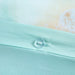 Cassiopeia - Watercolor Tie Dye Printed Duvet Cover Set With Throw Pillow - Aqua - Simple Home Plus