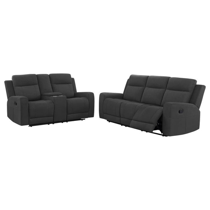 Brentwood - Upholstered Reclining Sofa Set - Simple Home Plus