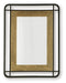 Beelman - Black / Brown - Accent Mirror - Simple Home Plus