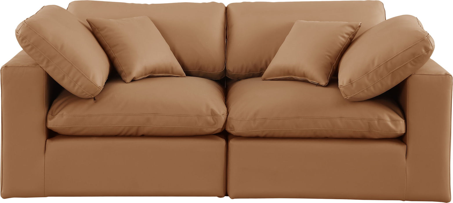 Comfy - Faux Leather Modular Sofa 2 Seats - Simple Home Plus