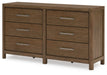 Cabalynn - Light Brown - Dresser - Simple Home Plus
