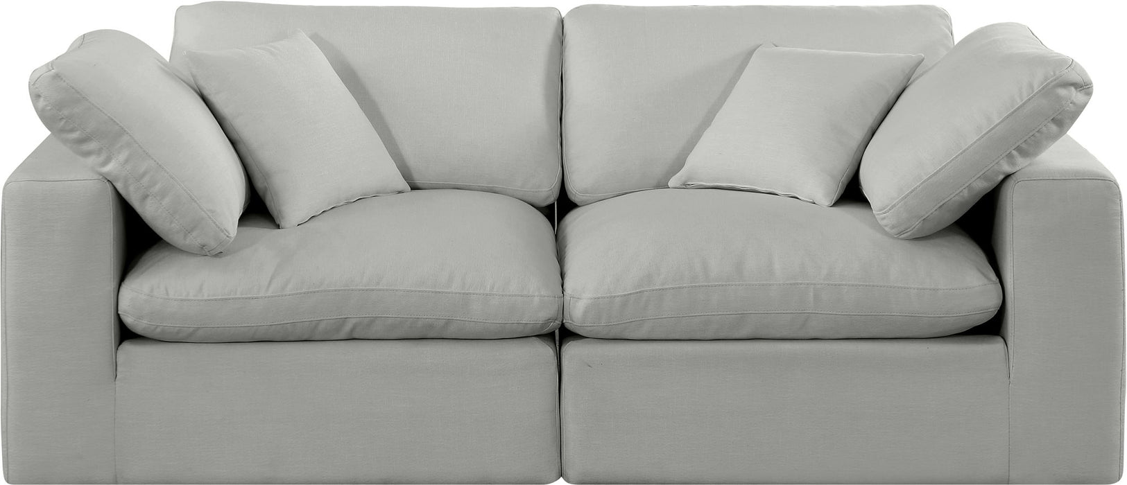 Comfy - Linen Modular Sofa 2 Seats - Simple Home Plus