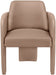 Vanda - Vegan Leather Upholstered Dining Chair - Tan - Simple Home Plus