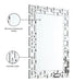 Aria - Mirror - Pearl Silver - Simple Home Plus
