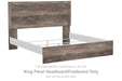Ralinksi - King Panel Headboard/Footboard - Gray - Simple Home Plus