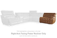 Temmpton - Raf Zero Wall Power Recliner - Chocolate - Simple Home Plus