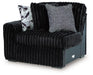 Midnight-Madness - LAF Corner Chair - Onyx - Simple Home Plus