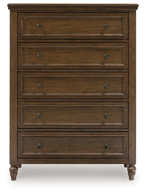 Sturlayne - Brown - Five Drawer Chest - Simple Home Plus