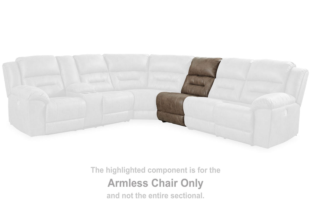 Ravenel - Armless Chair - Fossil - Simple Home Plus