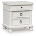 Rowlenstown - Three Drawer Night Stand - Simple Home Plus