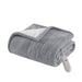 Amira - Dream Soft Heated Throw - Gray - Simple Home Plus