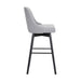 Sicily - Swivel Wood Stool - Simple Home Plus